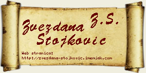 Zvezdana Stojković vizit kartica